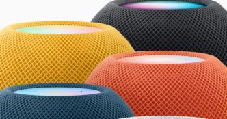 Apple HomePod mini color lineup