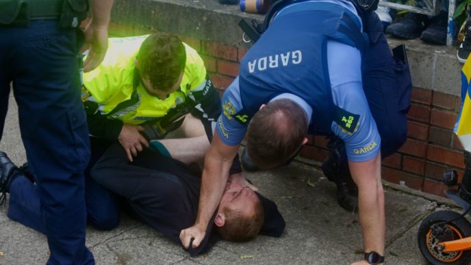 Dublin Ireland Riot Protest Immigration