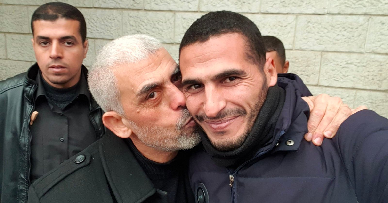 Hamas Leader With Photographer