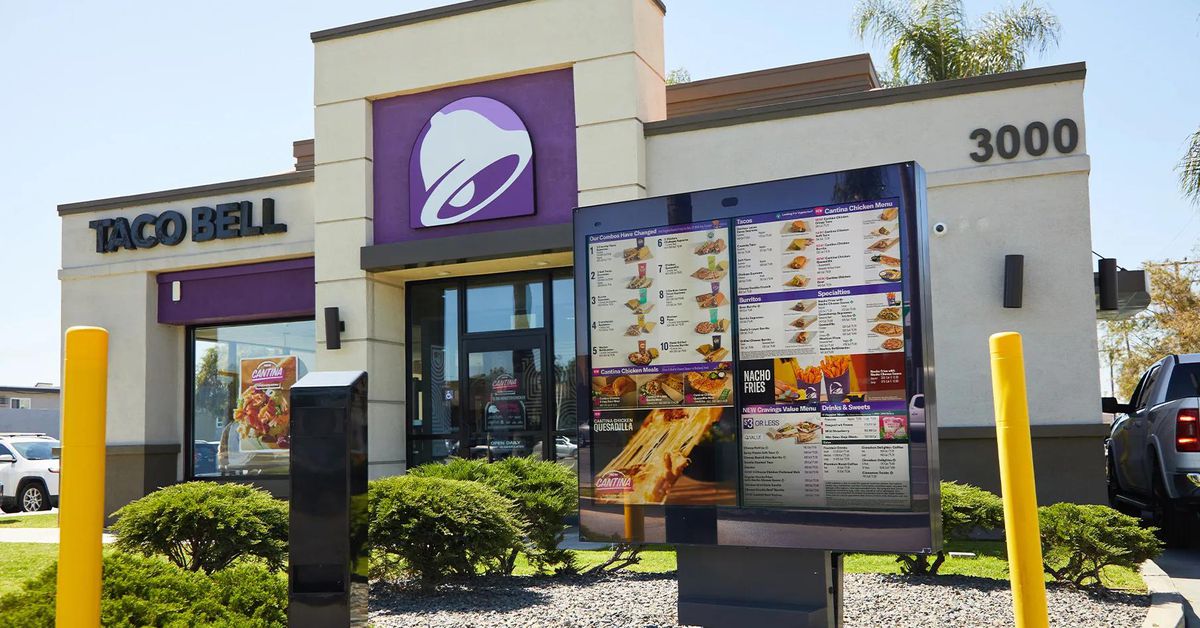 Сделать заказ в Taco Bell теперь поможет искусственный интеллект