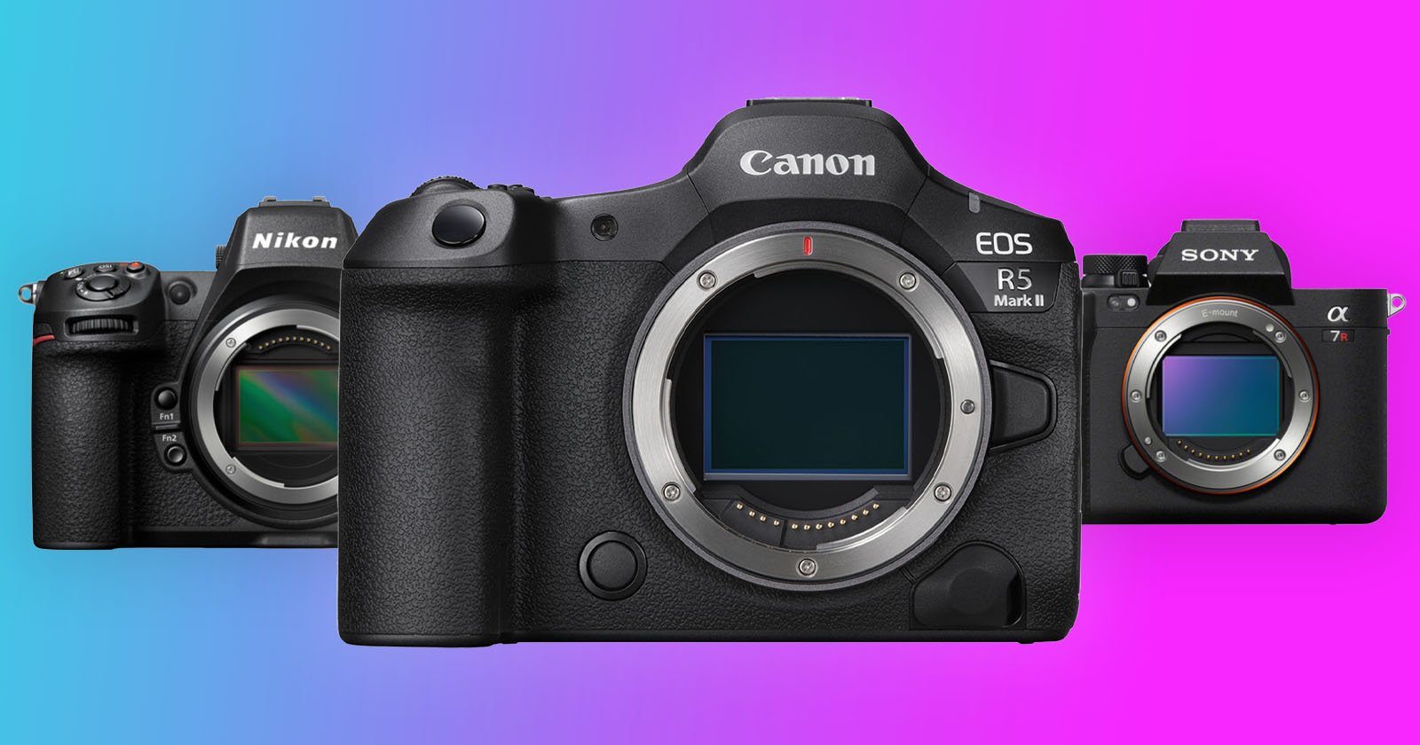 canon eos r5 ii specs comparison featured