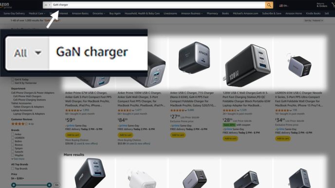 gan charger header