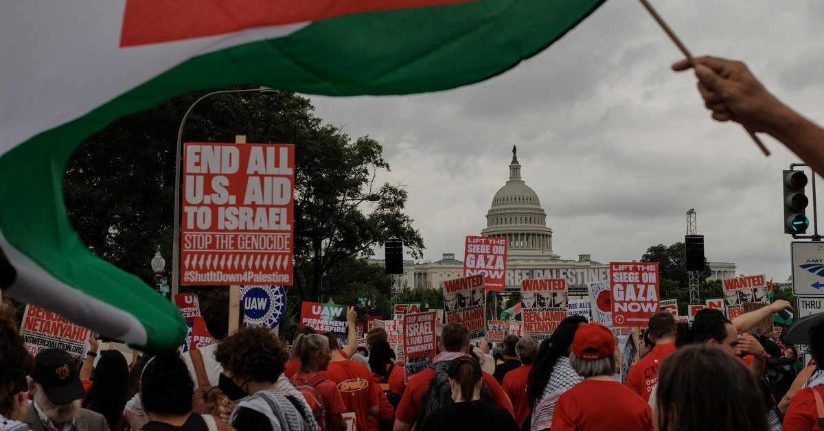 gaza protest dc