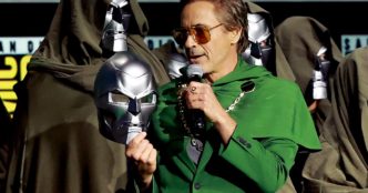 robert downey jr comi con 2024 marvel doom