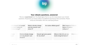 wapo climate answers