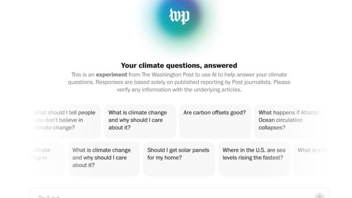 wapo climate answers