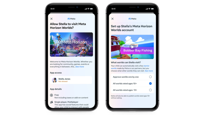 Компания Meta разрешит детям до 13 лет использовать Horizon Worlds