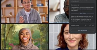 Сегодня начинаются внедрения функции создания заметок с помощью ИИ в Google Meet
