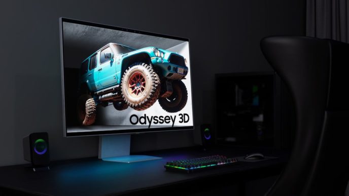 Новый монитор Odyssey от Samsung позволяет играть в 3D без очков