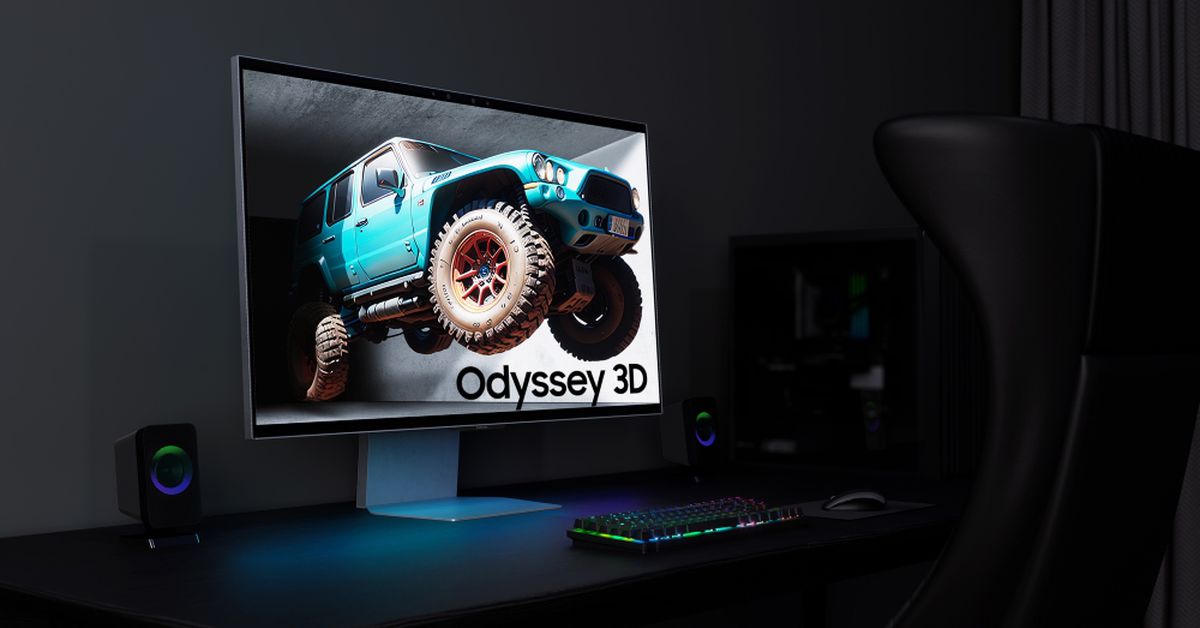 Новый монитор Odyssey от Samsung позволяет играть в 3D без очков