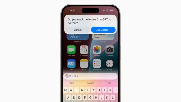 Apple обещает появление ChatGPT на iOS 18 'до конца года'