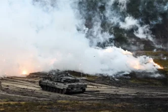 Издание Bild: украинцы использовали немецкий танк Wiesent в Курской области