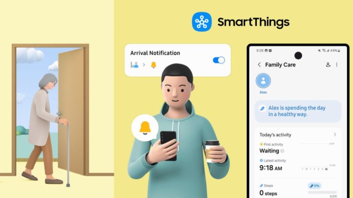 Samsung представляет семейную заботу с SmartThings