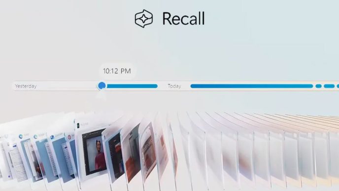 Функция Recall AI от Microsoft станет доступна тестировщикам Windows только с октября