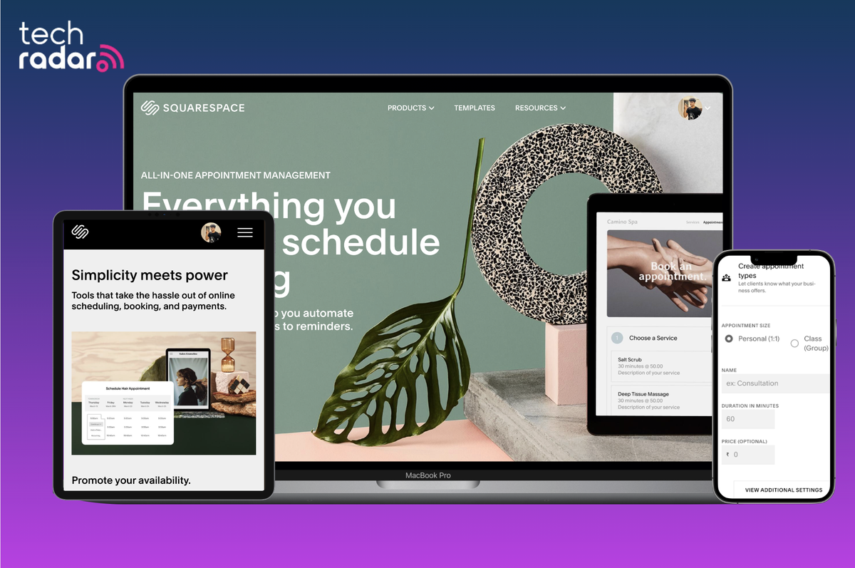 «Обзор Squarespace Acuity от TechRadar»