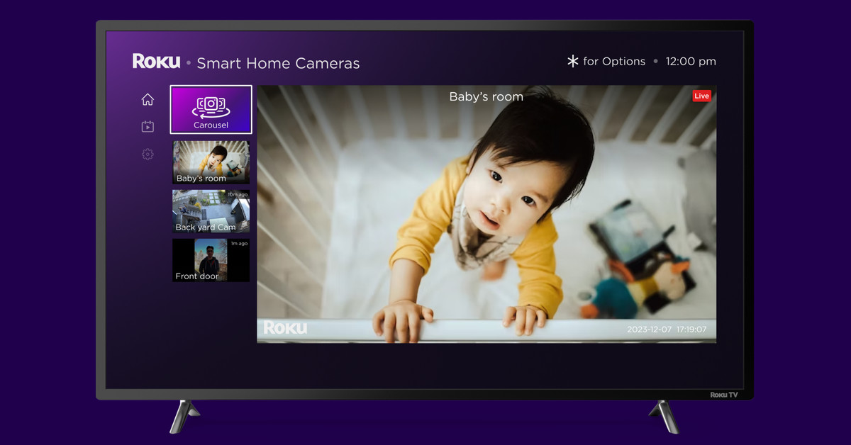 Камеры видеонаблюдения Roku превращают телевизор в центр наблюдения с вращающимся обзором