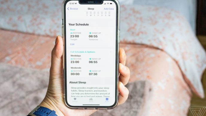 Как настроить расписание сна в iOS