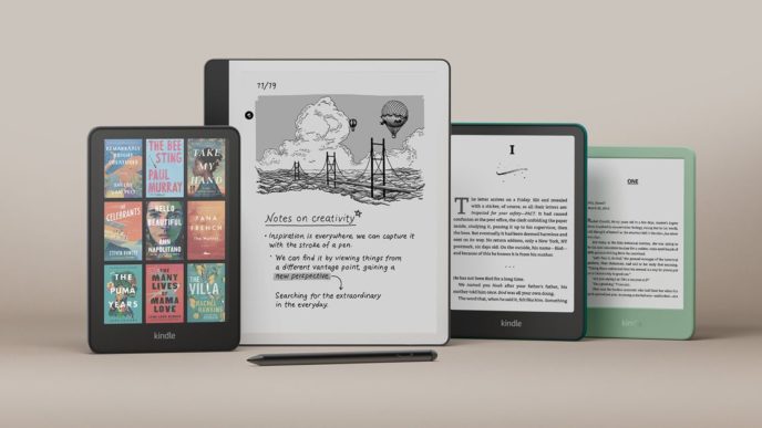 Новая линейка Kindle от Amazon включает первую цветную модель