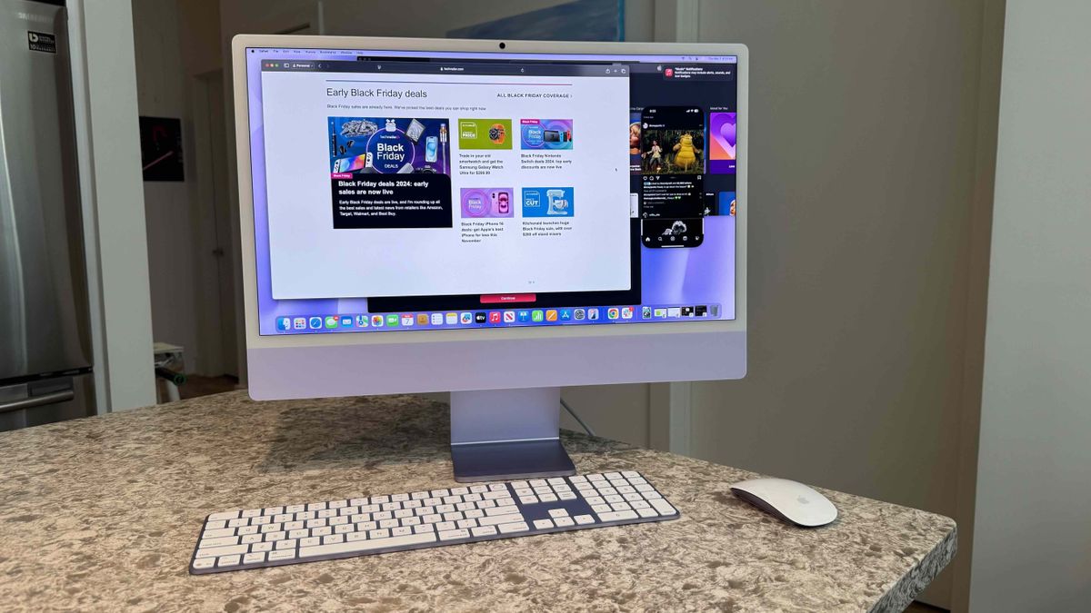 Обзор Apple iMac 24 дюйма M4 (2024): лучшая и самая яркая моноблочная система совершенствуется