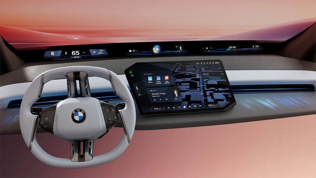 Прощайте, кнопки – новый панорамный iDrive от BMW с ИИ-дисплеем для всех авто