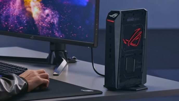 Жду, когда Mac mini станет игровой консолью. Возможно, Asus ROG NUC с RTX 5080 решит задачу?