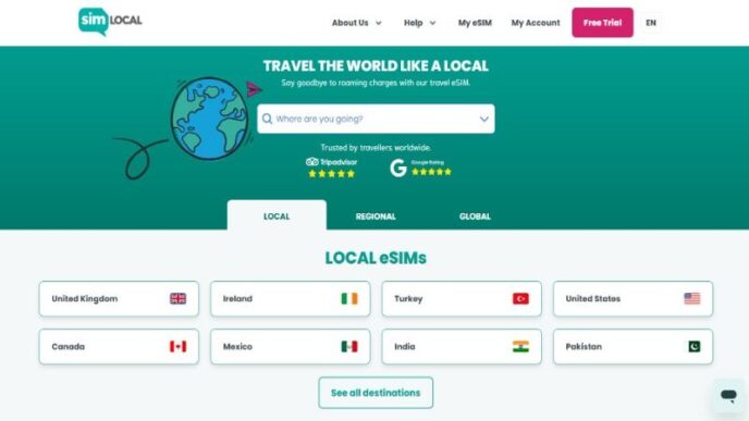 Обзор eSIM от Sim Local | TechRadar