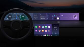 Утекшие скриншоты показали облик новой версии Apple CarPlay 2